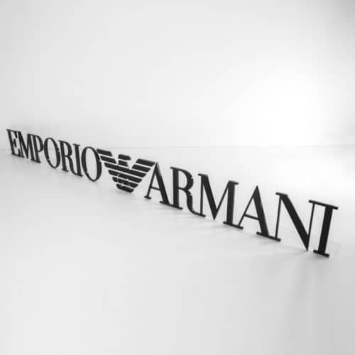 Armani sign