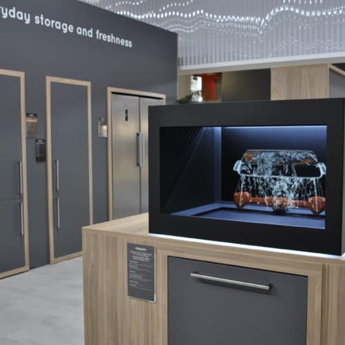 DEMO OLOGRAFICA CON ACCQUA PER DISH 3DZW HOTPOINT